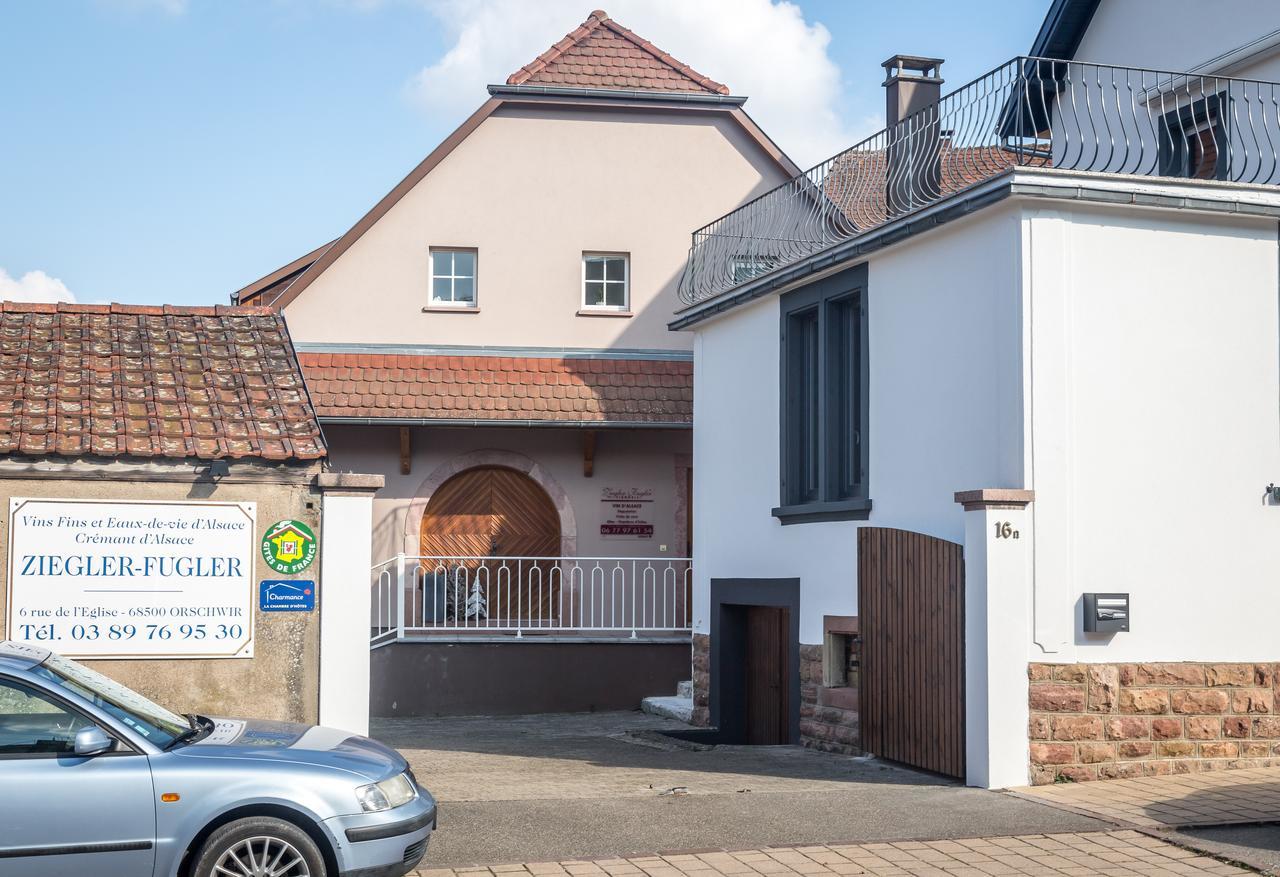 Gites & Chambes D'Hotes Fugler Orschwihr エクステリア 写真